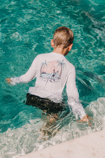 PRE-ORDER - Boys Island Performance Fishing Shirt - Delivery Expected Late September
