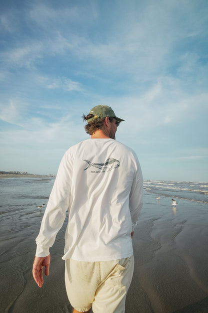 PRE-ORDER - Long Sleeve Mahi Mahi T-Shirt - Delivery Expected Late September