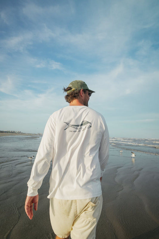 PRE-ORDER - Long Sleeve Mahi Mahi T-Shirt - Delivery Expected Late September