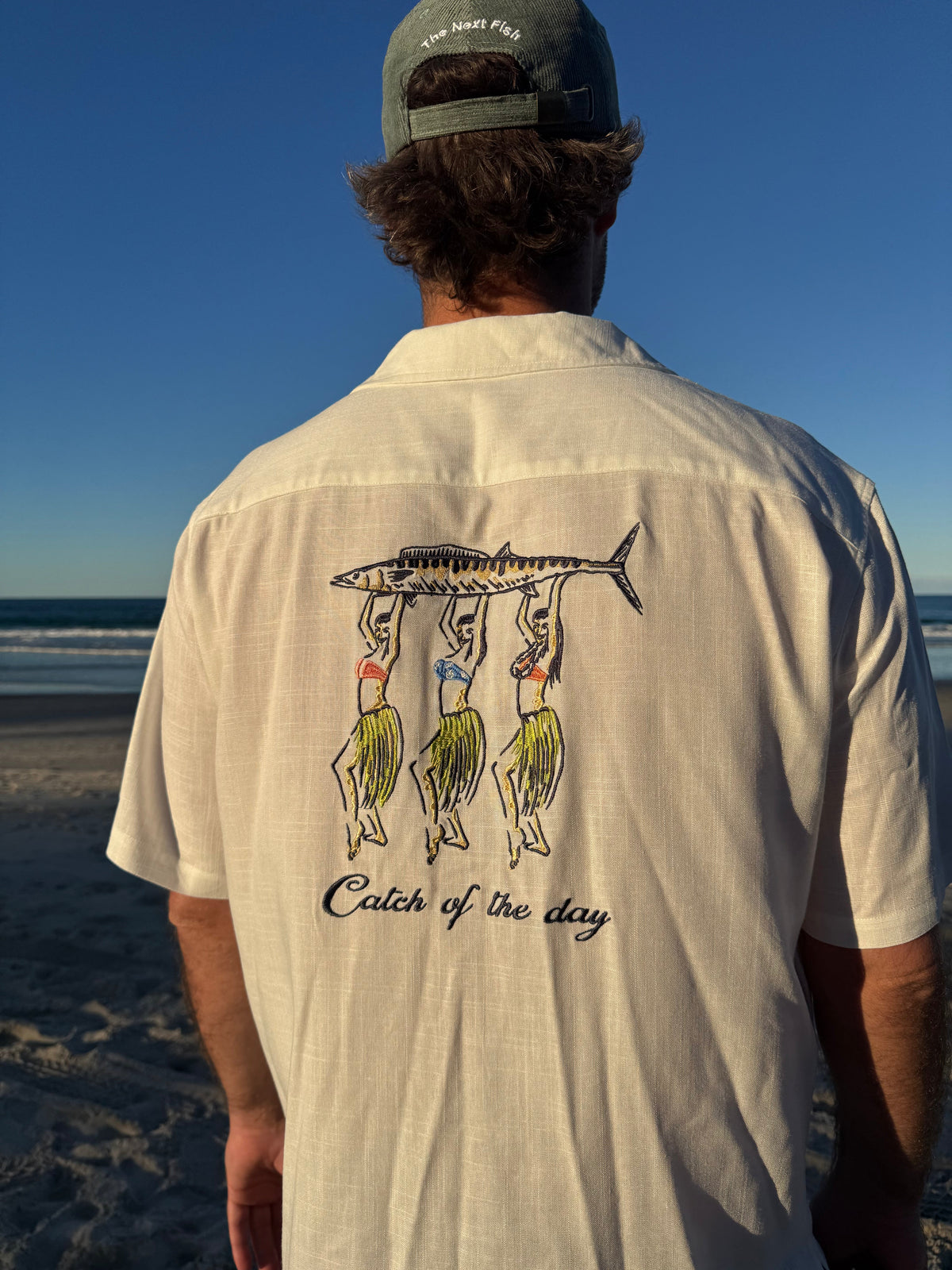 PRE-ORDER - Catch Of The Day Button Up - Delivery Expected Late September