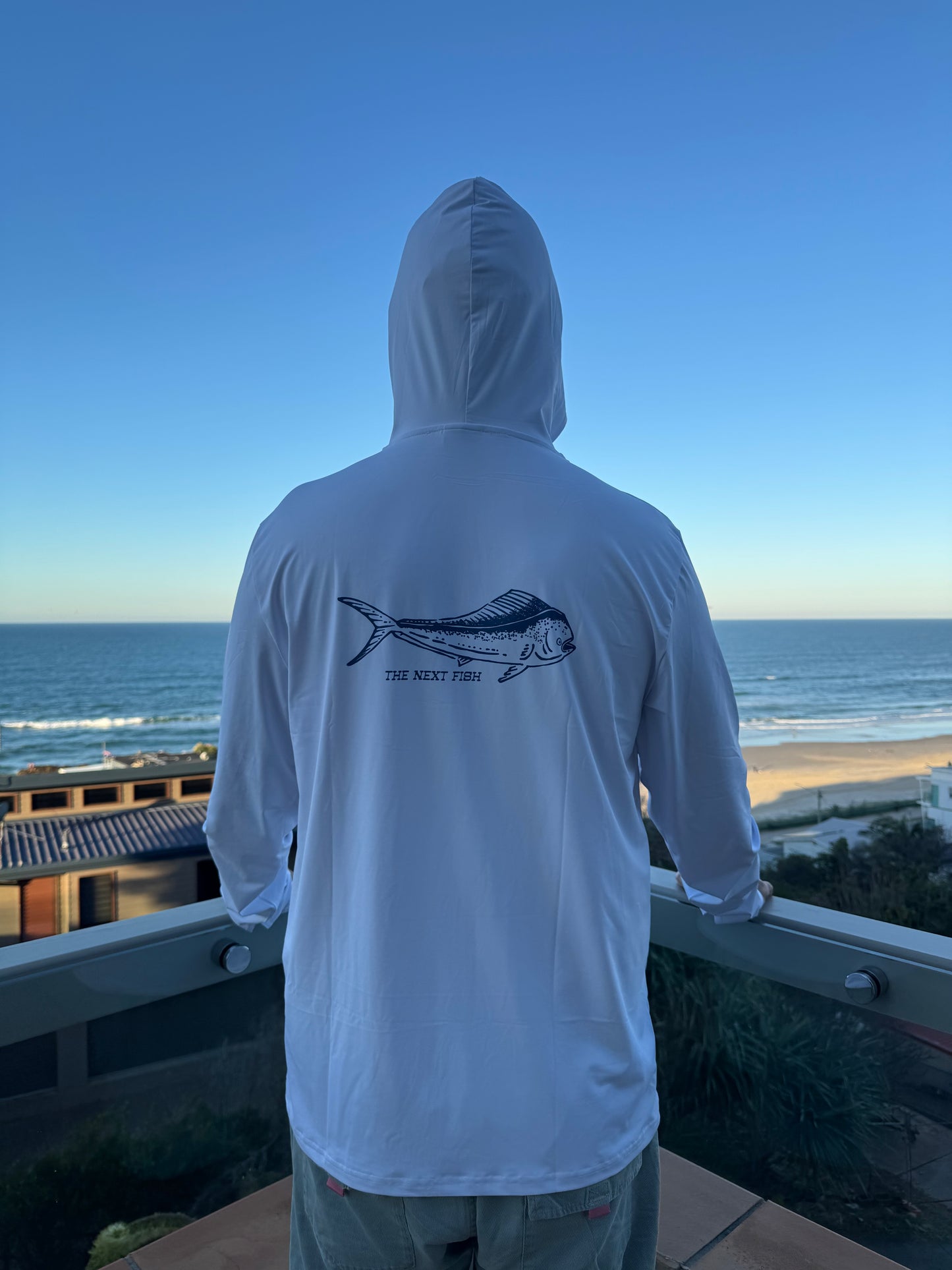 Hooded Mahi Mahi Performance Fishing Shirt