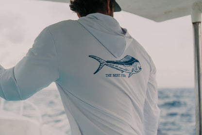 Hooded Mahi Mahi Performance Fishing Shirt